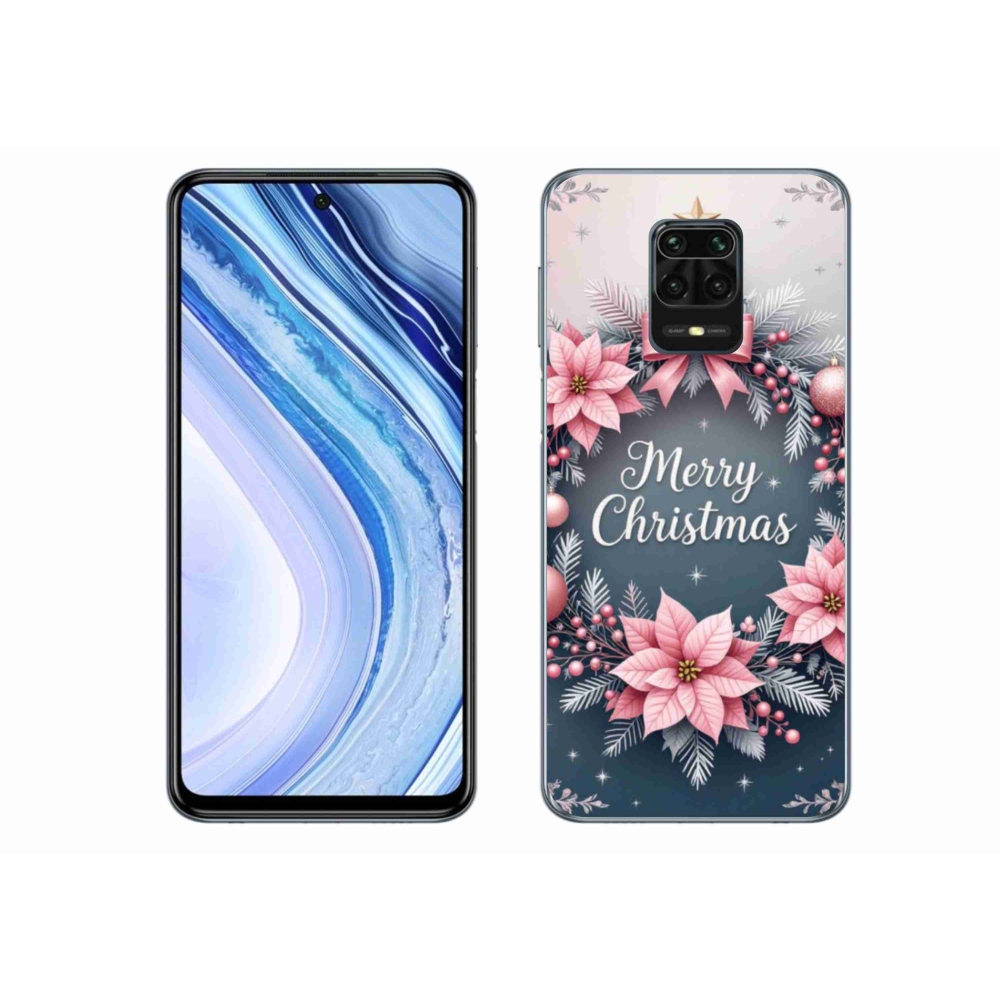 Gelový kryt mmCase na Xiaomi Redmi Note 9S - merry christmas