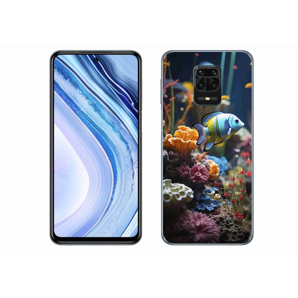 Gelový kryt mmCase na Xiaomi Redmi Note 9S - mořský svět 5