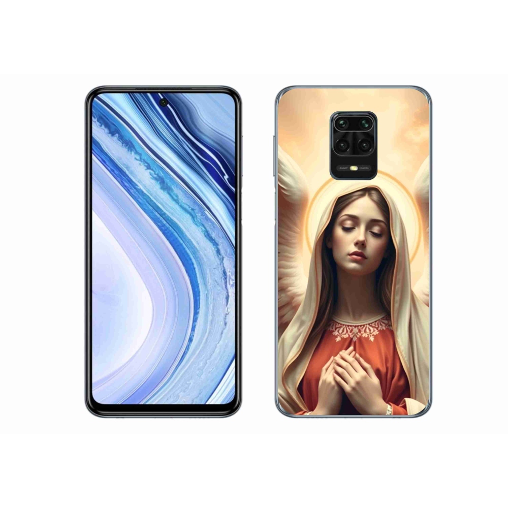 Gelový kryt mmCase na Xiaomi Redmi Note 9S - náboženský motiv