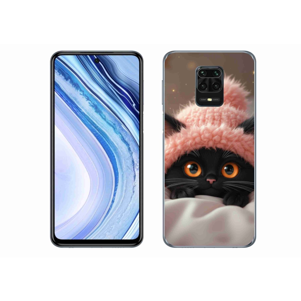 Gelový kryt mmCase na Xiaomi Redmi Note 9S - roztomilé kotě 7