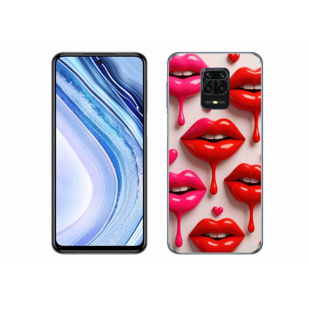 Gelový kryt mmCase na Xiaomi Redmi Note 9S - rty 2