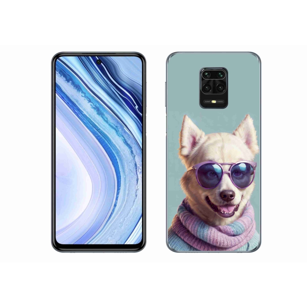Gelový kryt mmCase na Xiaomi Redmi Note 9S - stylový německý špic