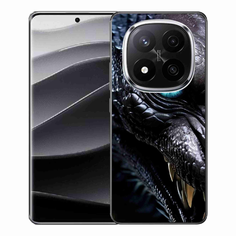 Gelový kryt mmCase na Xiaomi Remdi Note 14 Pro+ 5G - dračí pohled