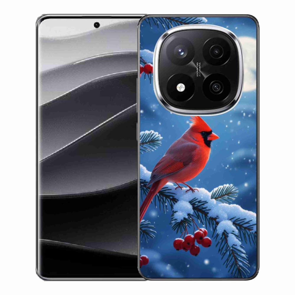 Gelový kryt mmCase na Xiaomi Remdi Note 14 Pro+ 5G - kardinál červený