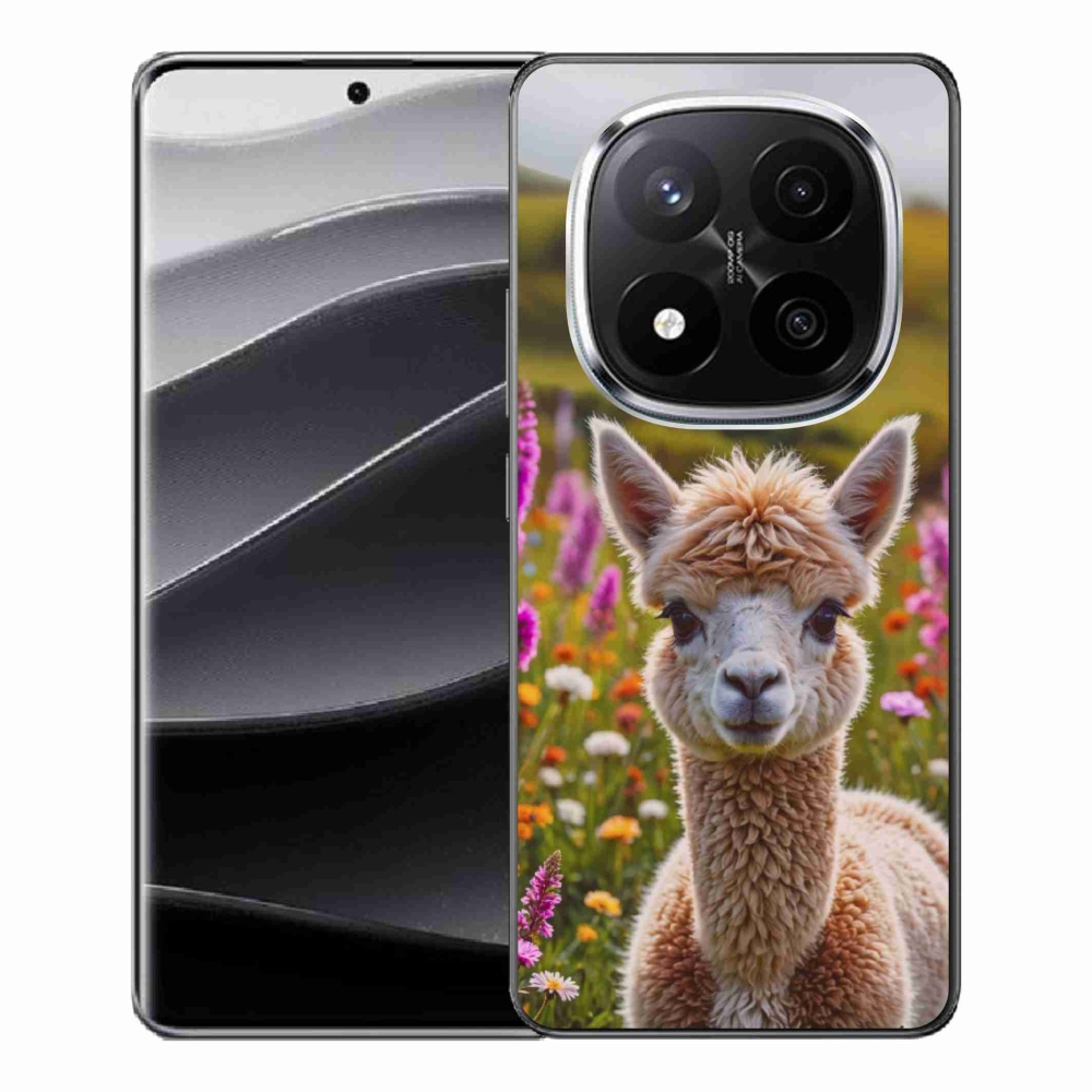 Gelový kryt mmCase na Xiaomi Remdi Note 14 Pro+ 5G - lama na louce