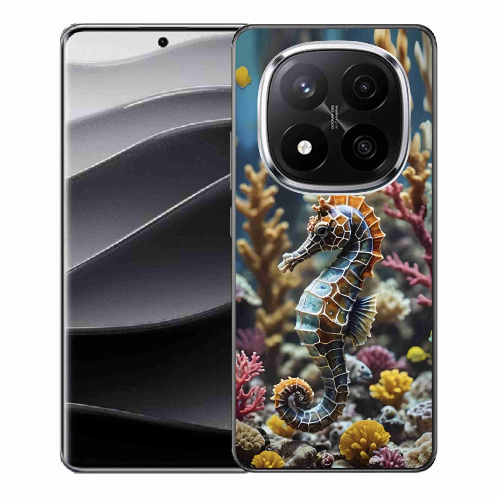 Gelový kryt mmCase na Xiaomi Remdi Note 14 Pro+ 5G - mořský koník 2