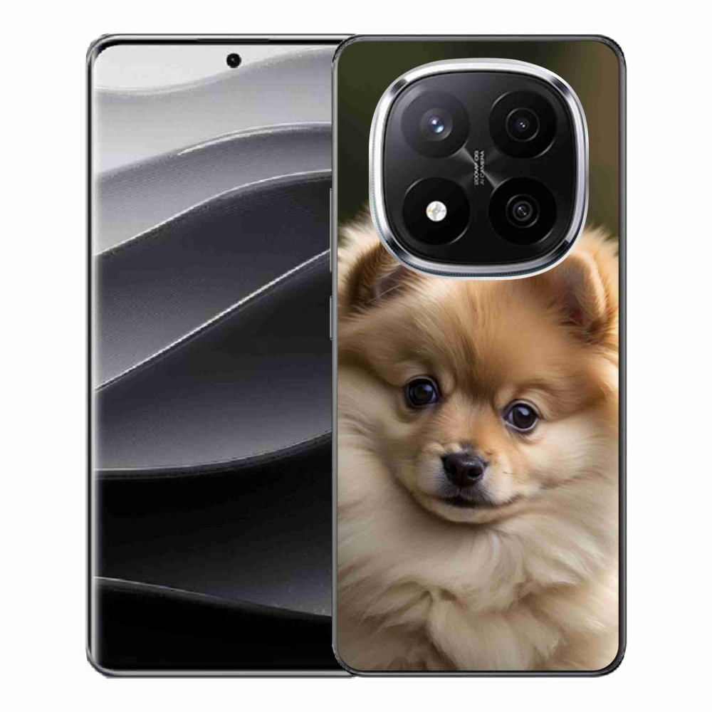 Gelový kryt mmCase na Xiaomi Remdi Note 14 Pro+ 5G - roztomilý pomeranian 2