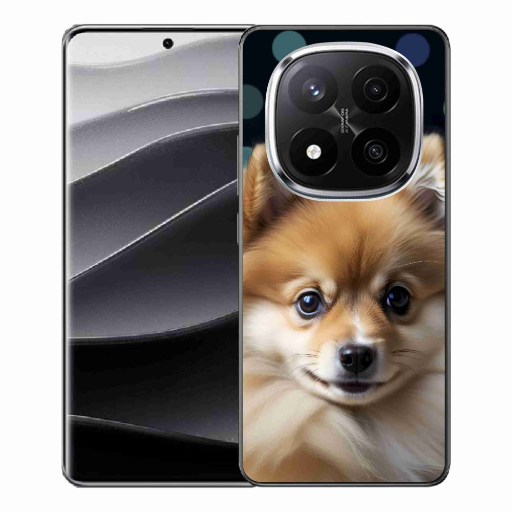 Gelový kryt mmCase na Xiaomi Remdi Note 14 Pro+ 5G - roztomilý pomeranian