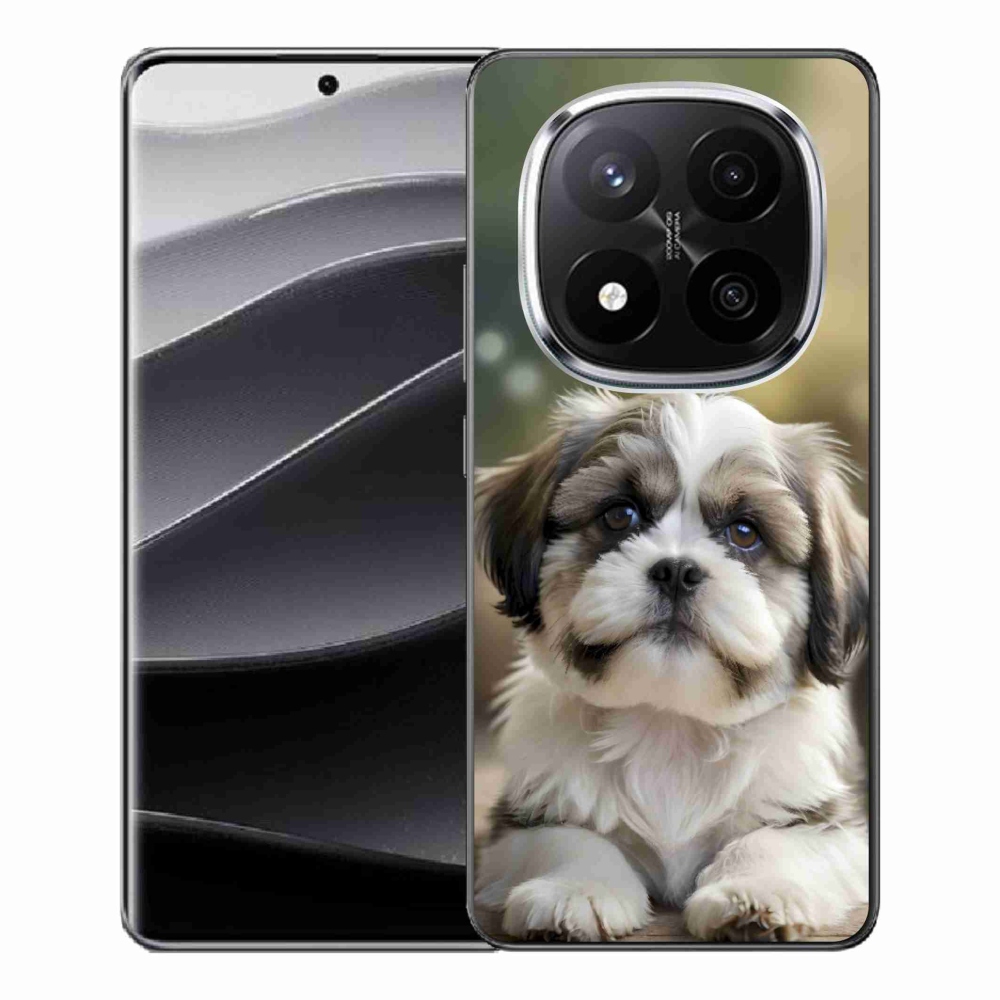 Gelový kryt mmCase na Xiaomi Remdi Note 14 Pro+ 5G - roztomilý shih-tzu