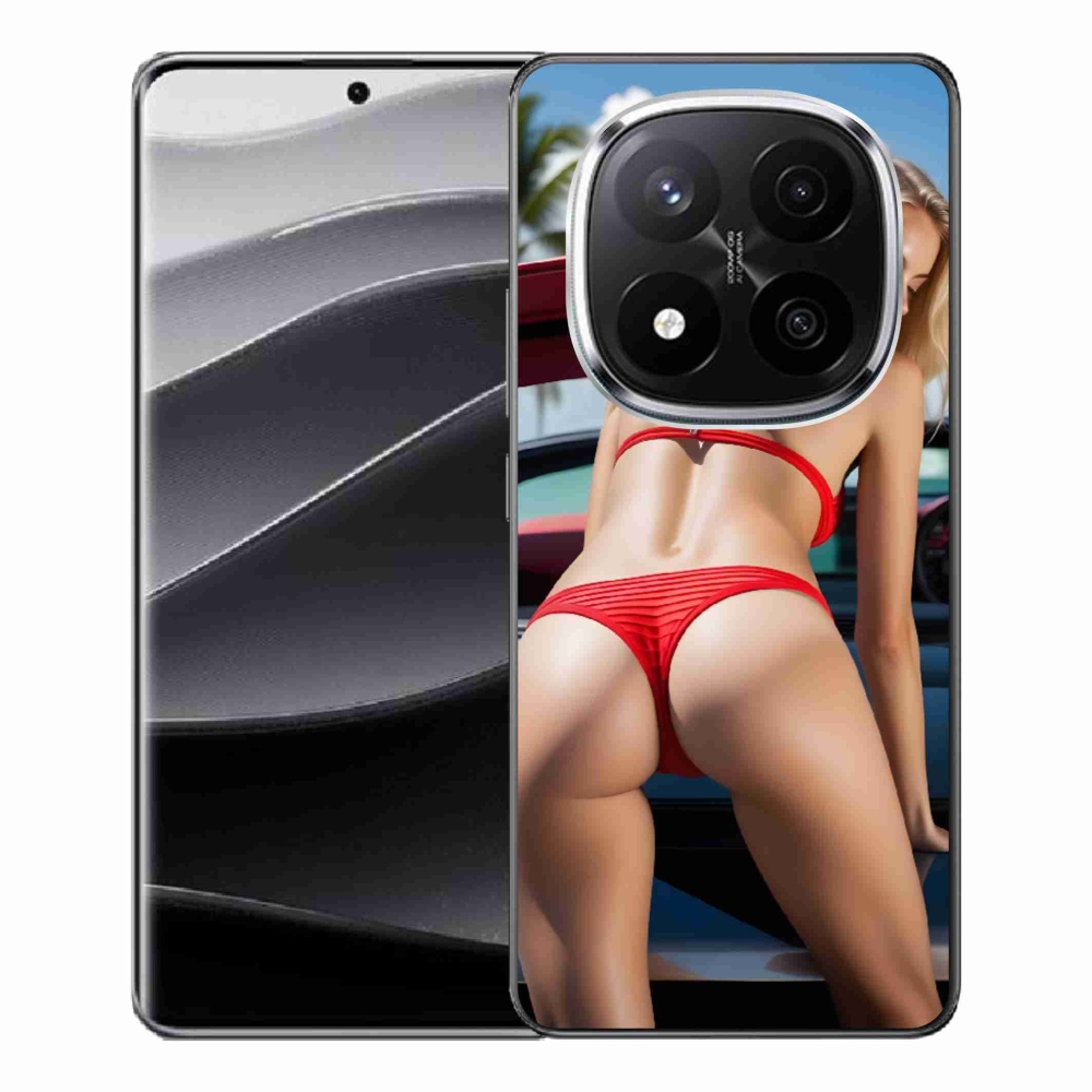 Gelový kryt mmCase na Xiaomi Remdi Note 14 Pro+ 5G - sexy žena 2