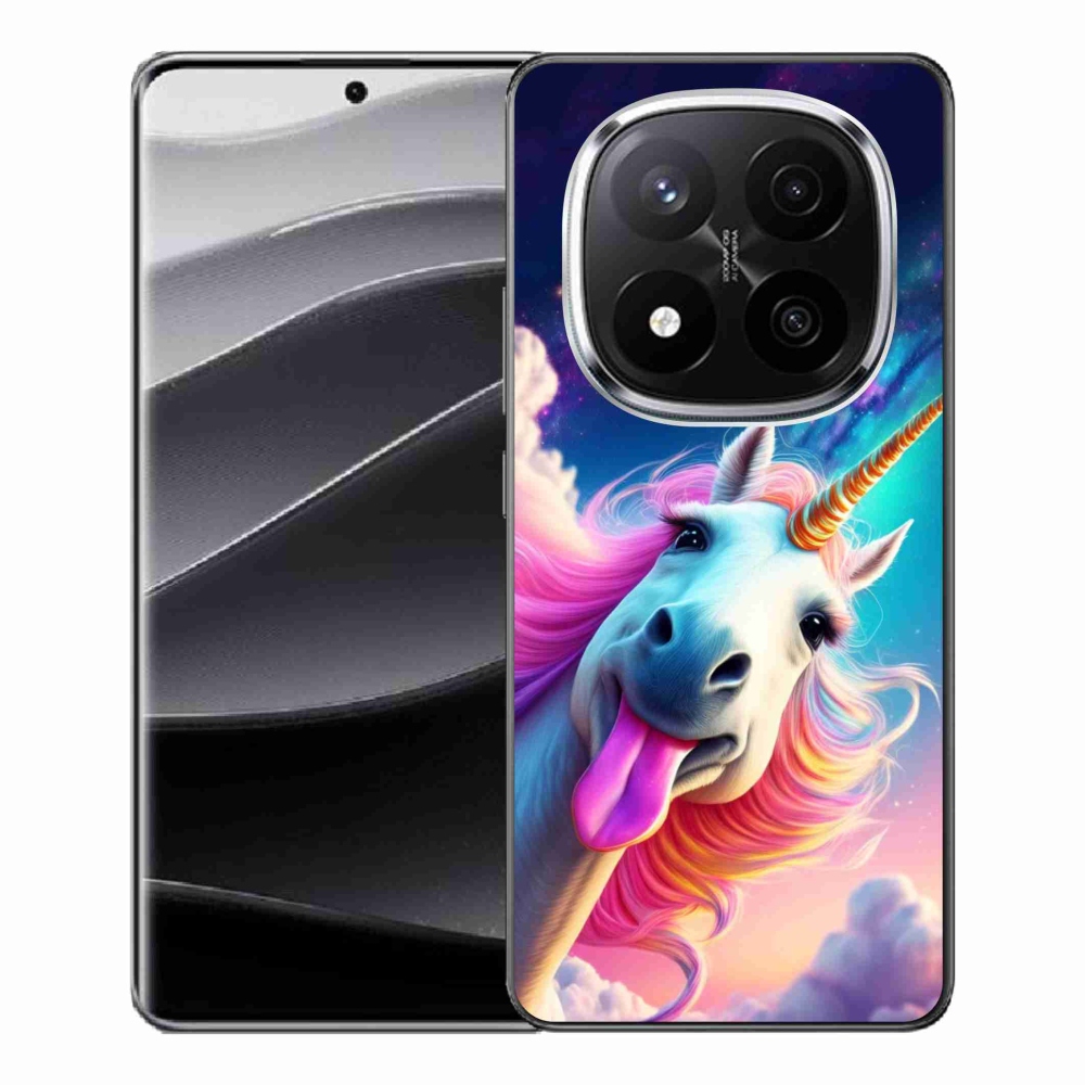 Gelový kryt mmCase na Xiaomi Remdi Note 14 Pro+ 5G - šílený jednorožec