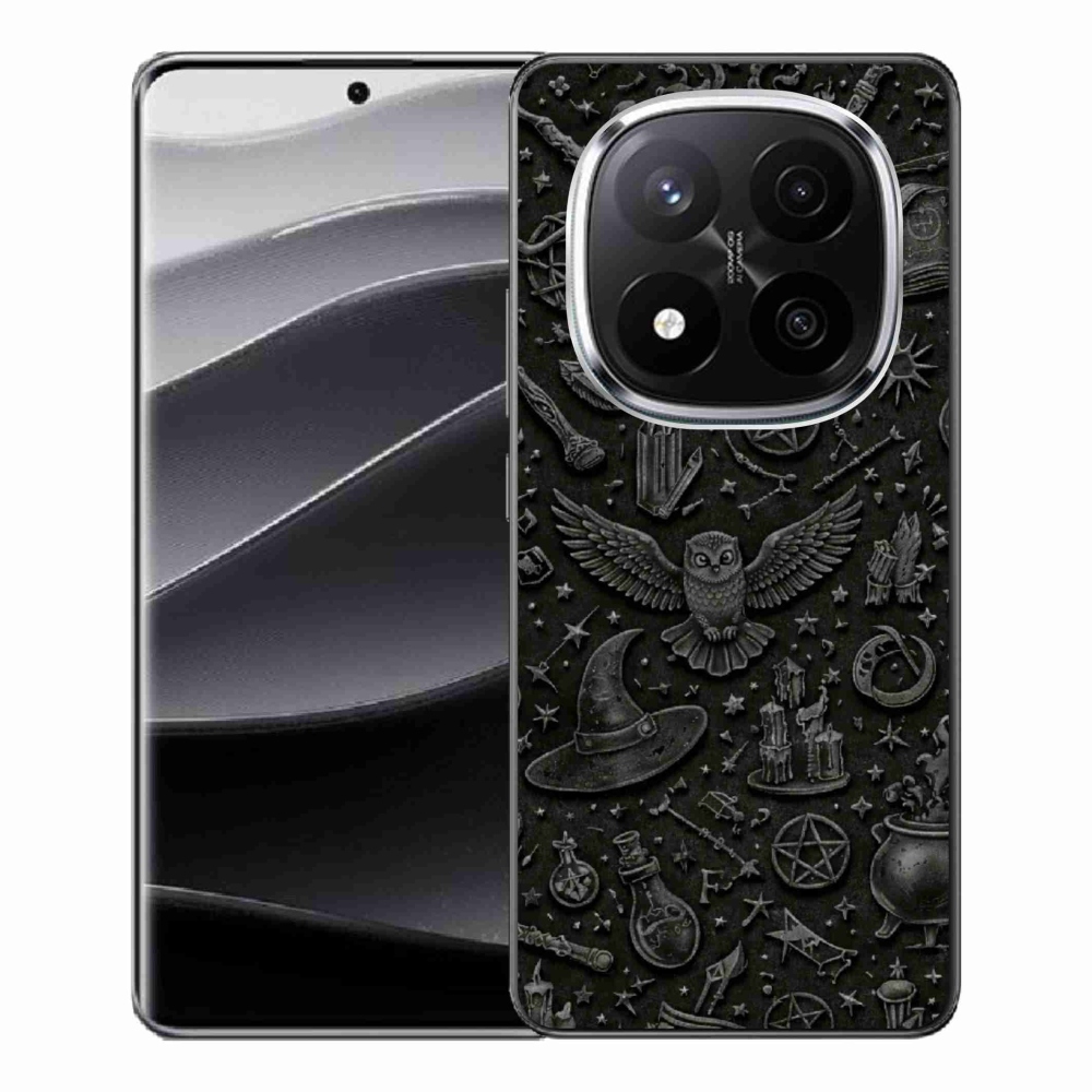 Gelový kryt mmCase na Xiaomi Remdi Note 14 Pro+ 5G - tmavý magický svět