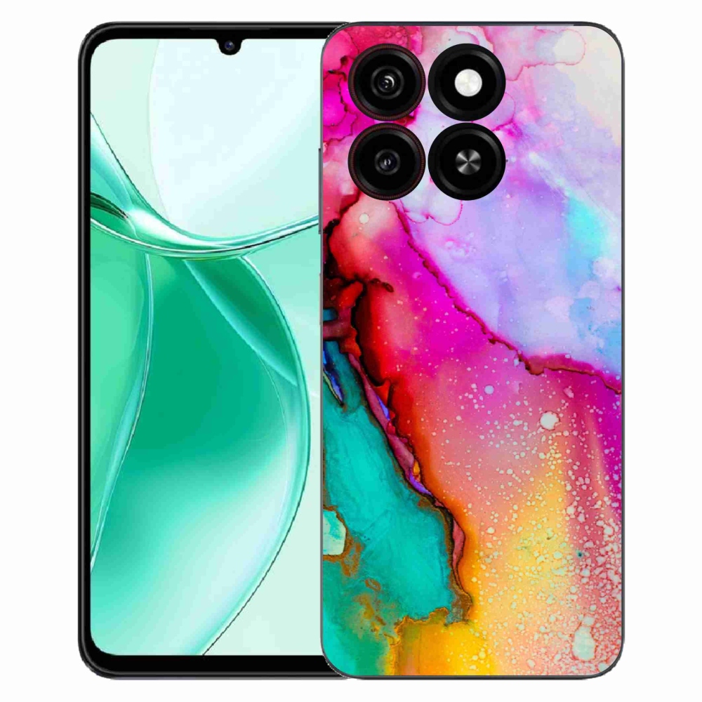Gelový kryt mmCase na ZTE Blade A35 - abstrakt 24