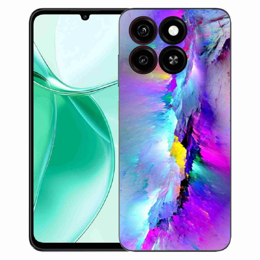 Gelový kryt mmCase na ZTE Blade A35 - abstrakt