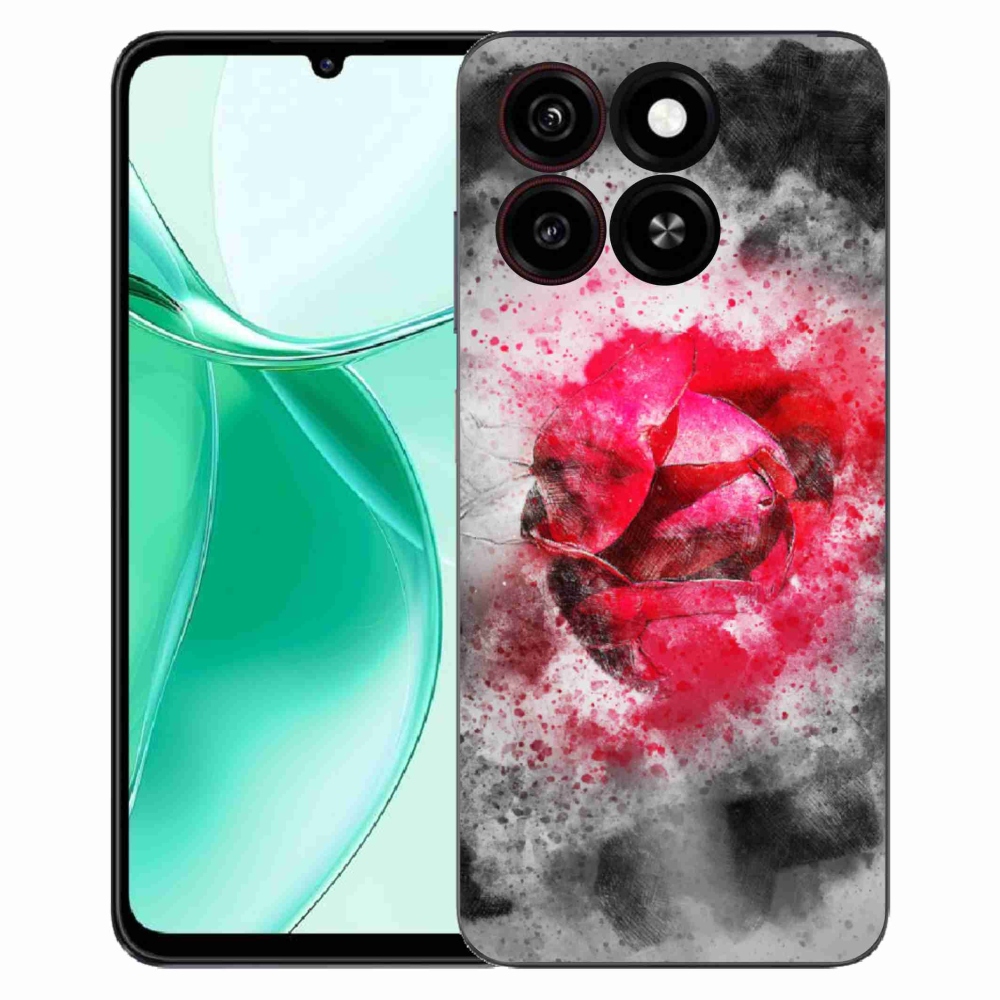 Gelový kryt mmCase na ZTE Blade A35 - abstrakt 9