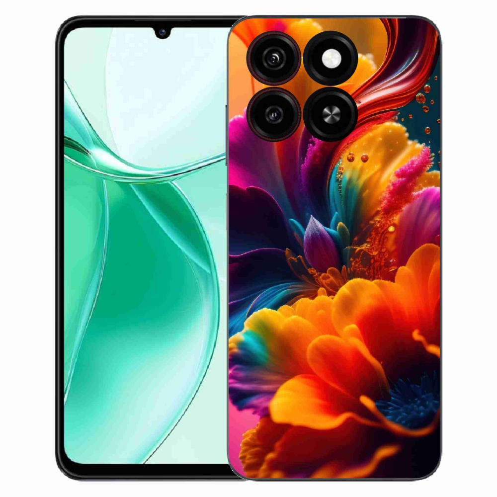 Gelový kryt mmCase na ZTE Blade A35 - abstraktní motiv 2