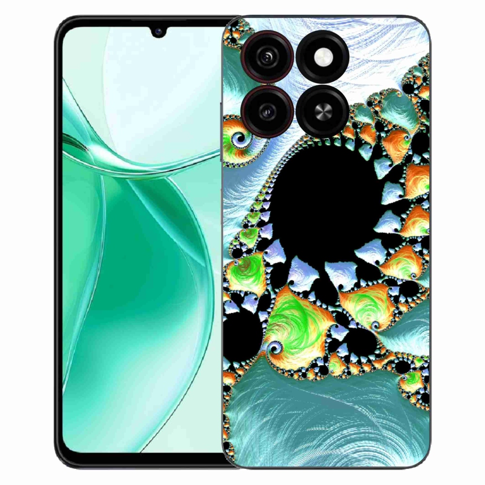 Gelový kryt mmCase na ZTE Blade A35 - abstraktní motiv 21
