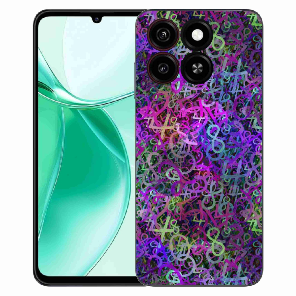 Gelový kryt mmCase na ZTE Blade A35 - abstraktní motiv 25