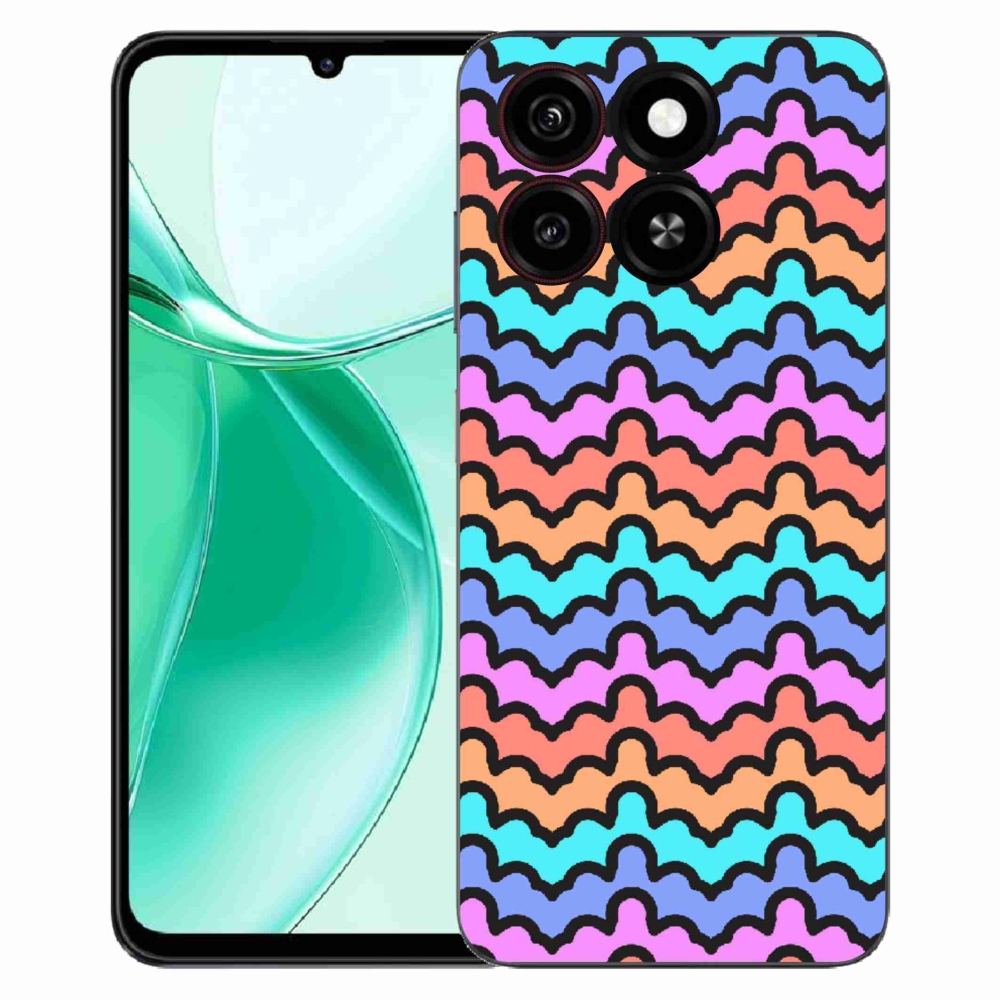 Gelový kryt mmCase na ZTE Blade A35 - abstraktní motiv 30
