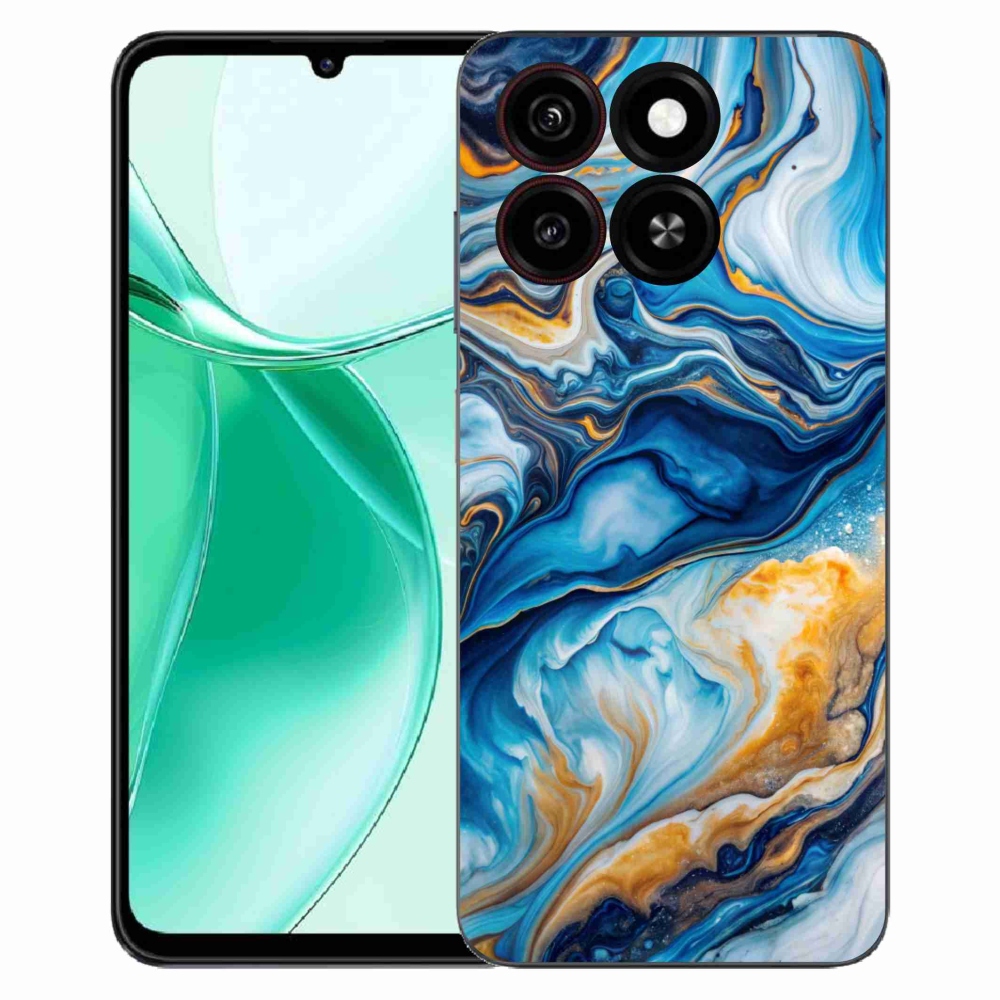 Gelový kryt mmCase na ZTE Blade A35 - abstraktní motiv 34