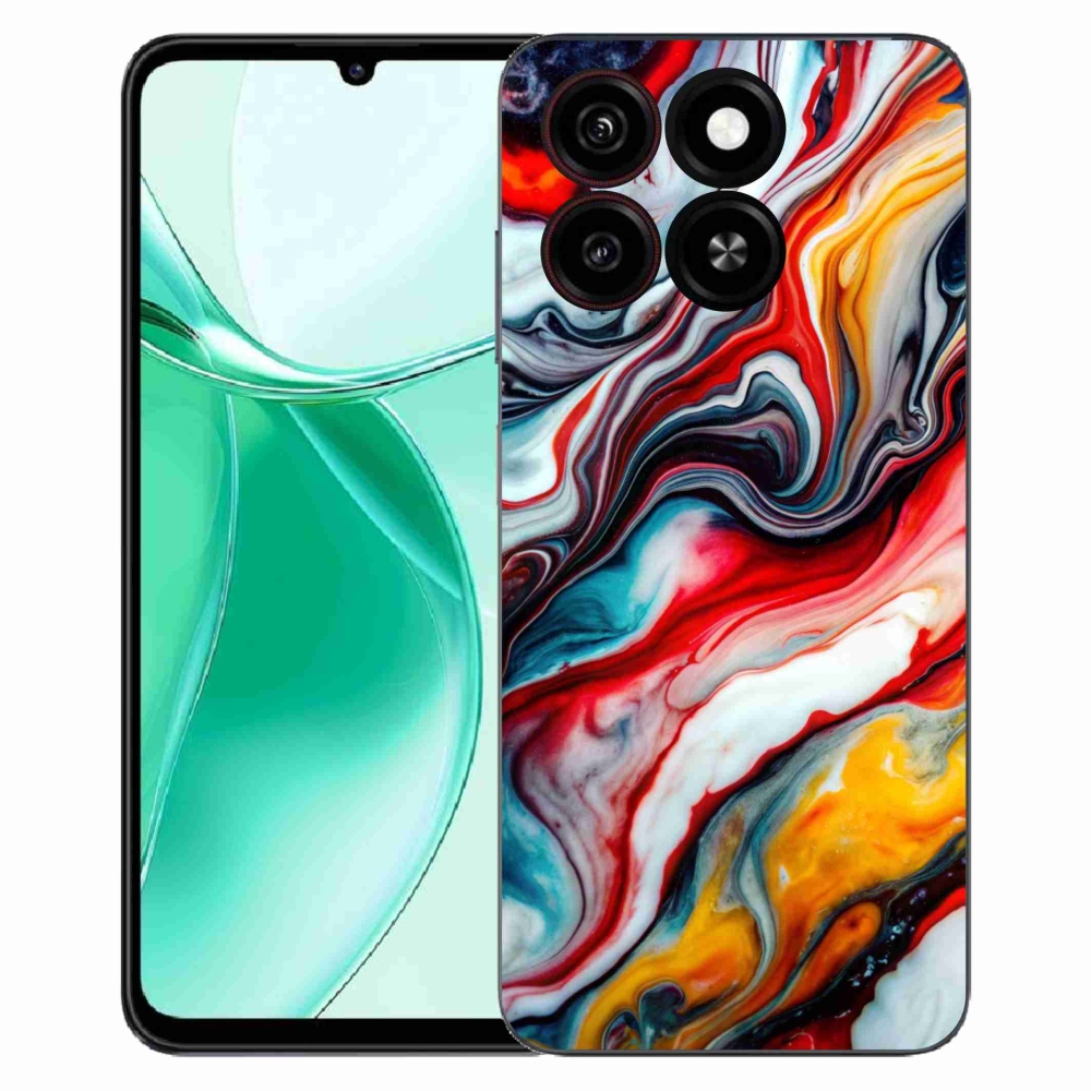 Gelový kryt mmCase na ZTE Blade A35 - abstraktní motiv 35
