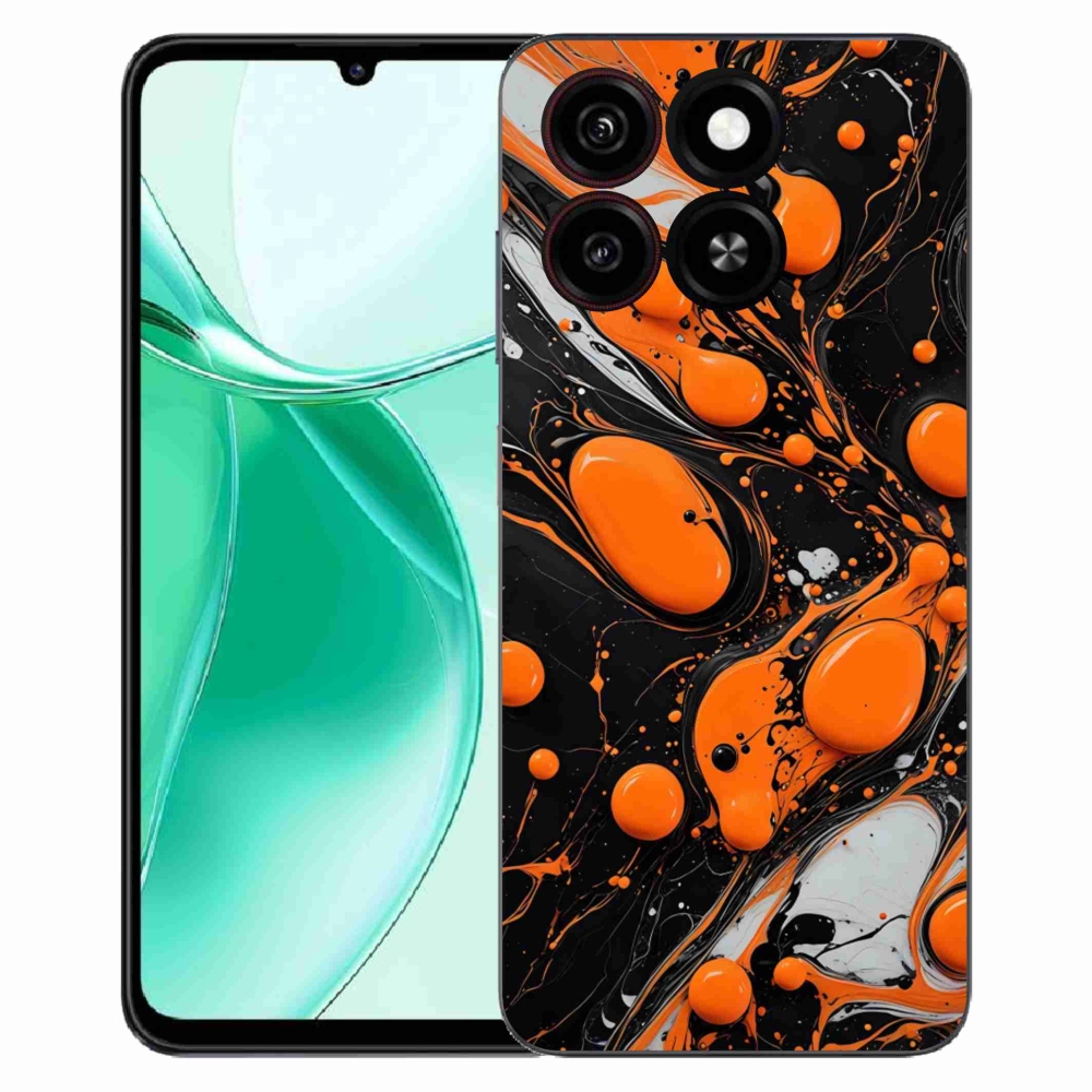 Gelový kryt mmCase na ZTE Blade A35 - abstraktní motiv 41