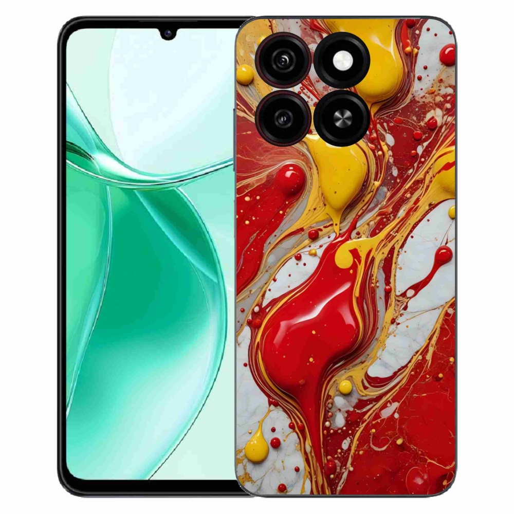 Gelový kryt mmCase na ZTE Blade A35 - abstraktní motiv 42