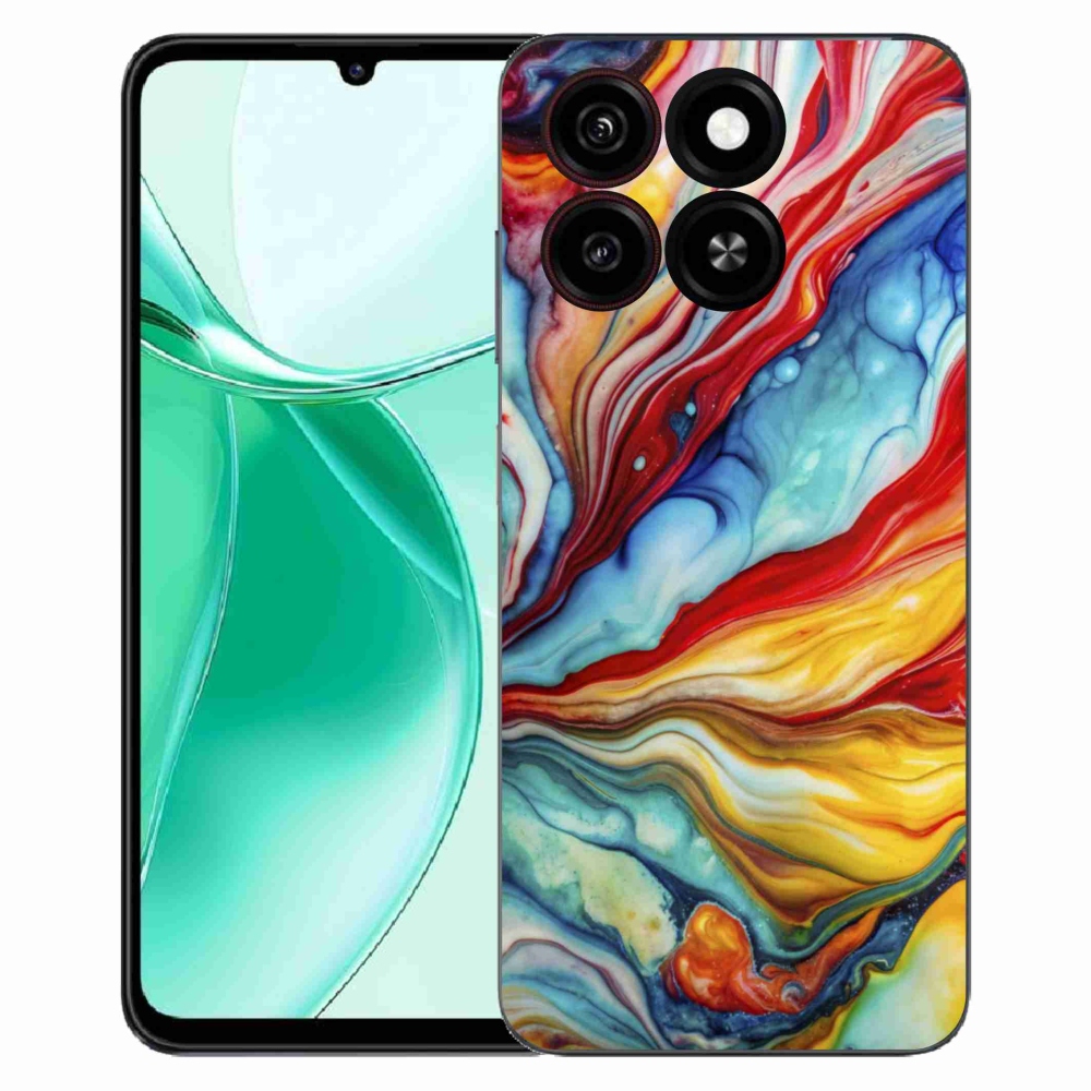 Gelový kryt mmCase na ZTE Blade A35 - abstraktní motiv 58
