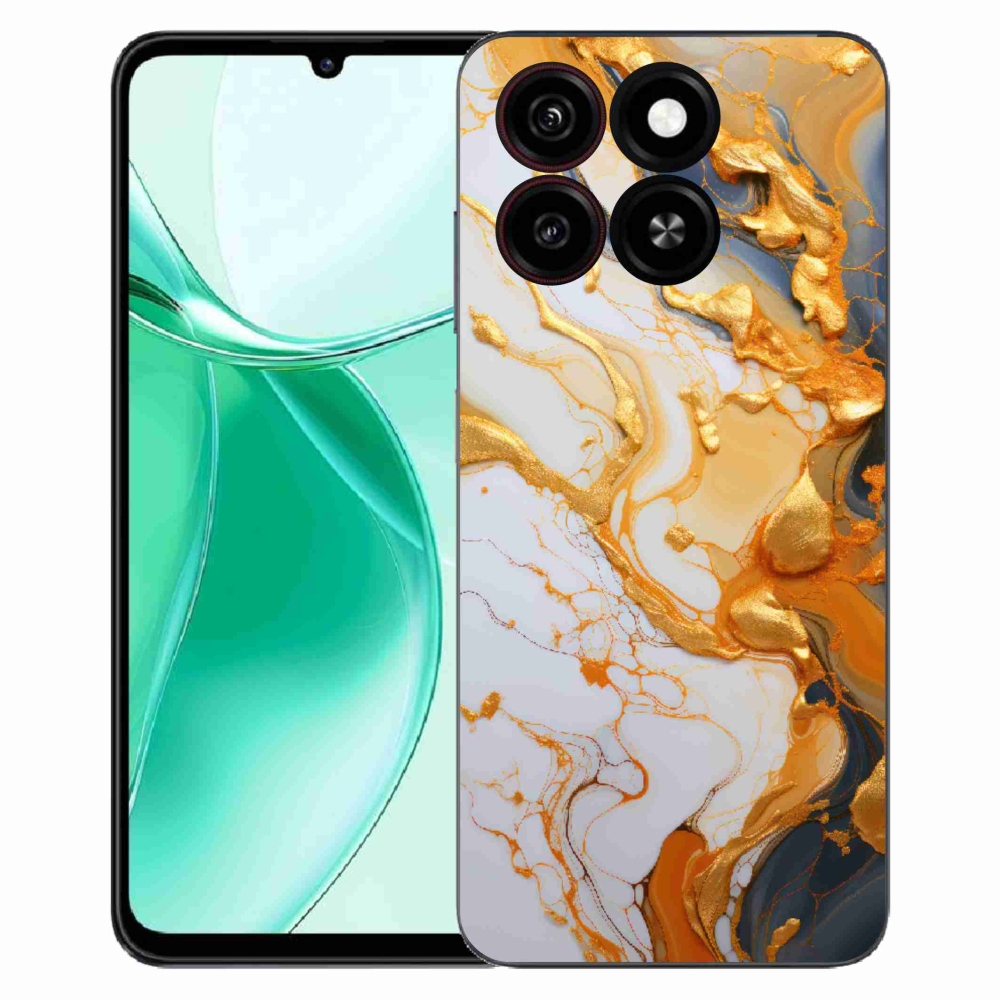 Gelový kryt mmCase na ZTE Blade A35 - abstraktní motiv 6