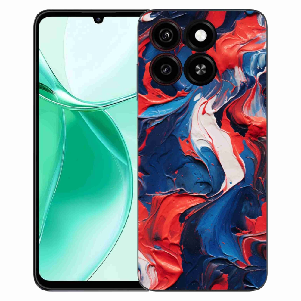 Gelový kryt mmCase na ZTE Blade A35 - abstraktní motiv 7