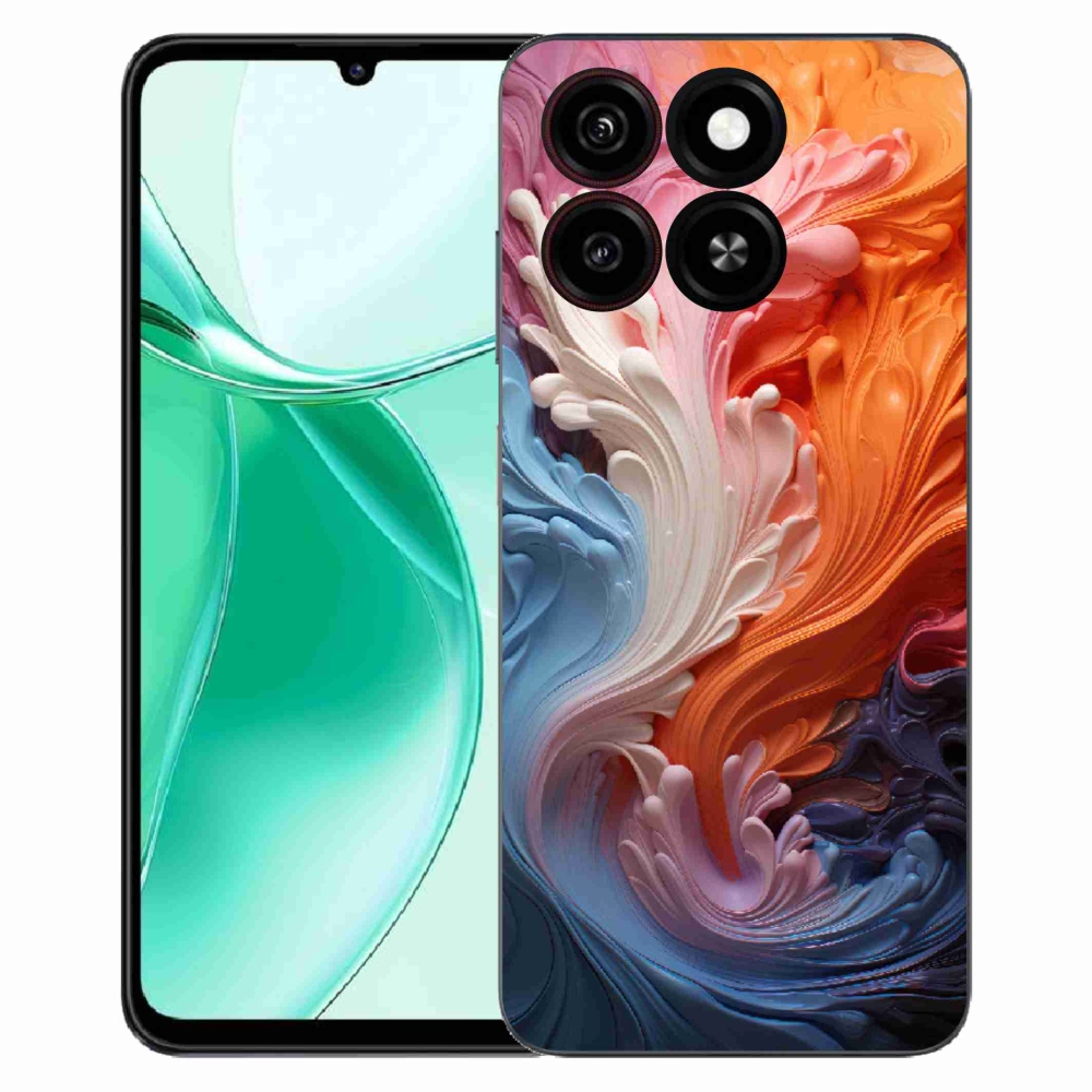 Gelový kryt mmCase na ZTE Blade A35 - abstraktní motiv 8