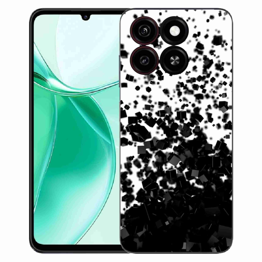 Gelový kryt mmCase na ZTE Blade A35 - abstraktní vzor 1