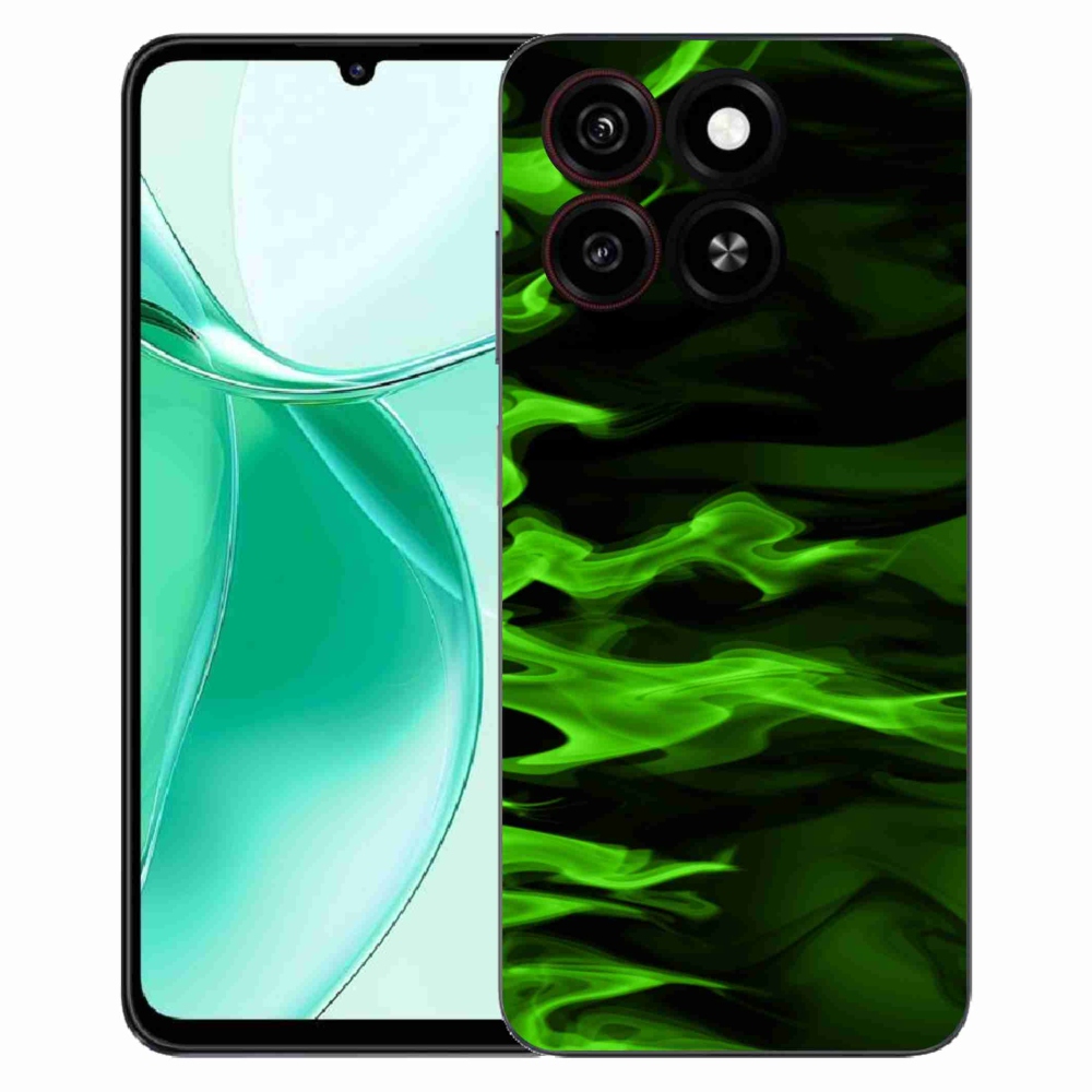 Gelový kryt mmCase na ZTE Blade A35 - abstraktní vzor 10