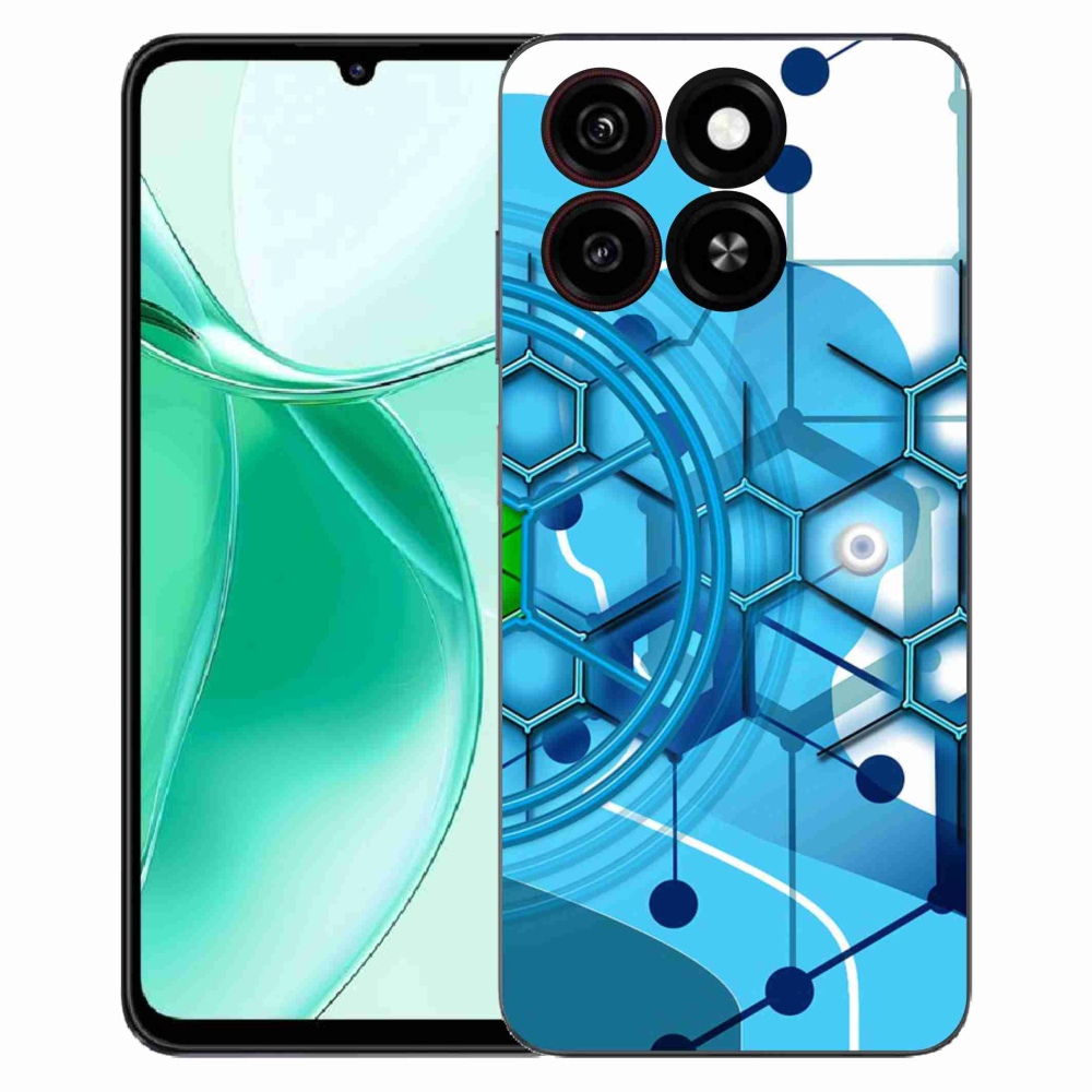 Gelový kryt mmCase na ZTE Blade A35 - abstraktní vzor 2