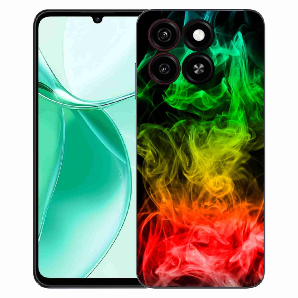 Gelový kryt mmCase na ZTE Blade A35 - abstraktní vzor 7