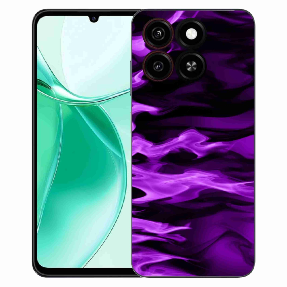 Gelový kryt mmCase na ZTE Blade A35 - abstraktní vzor 9