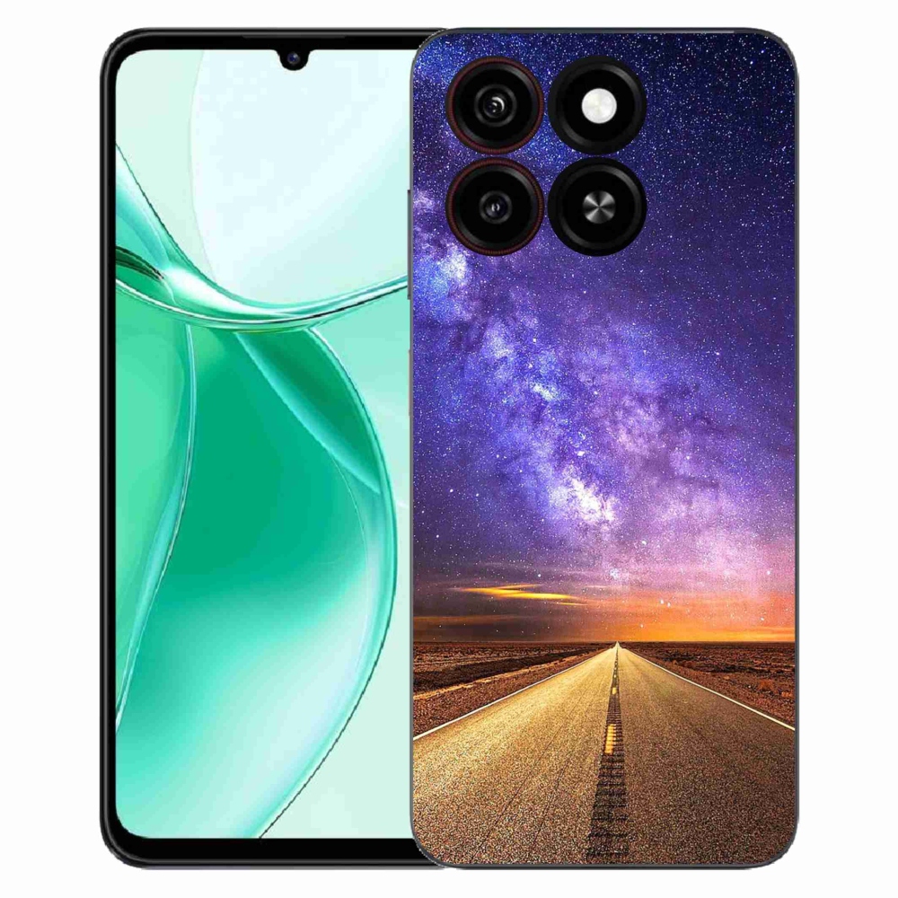Gelový kryt mmCase na ZTE Blade A35 - americká silnice
