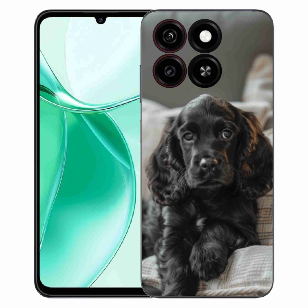 Gelový kryt mmCase na ZTE Blade A35 - anglický kokršpaněl