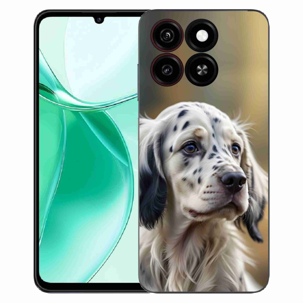 Gelový kryt mmCase na ZTE Blade A35 - anglický setr