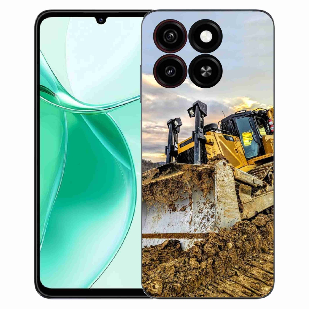 Gelový kryt mmCase na ZTE Blade A35 - bagr