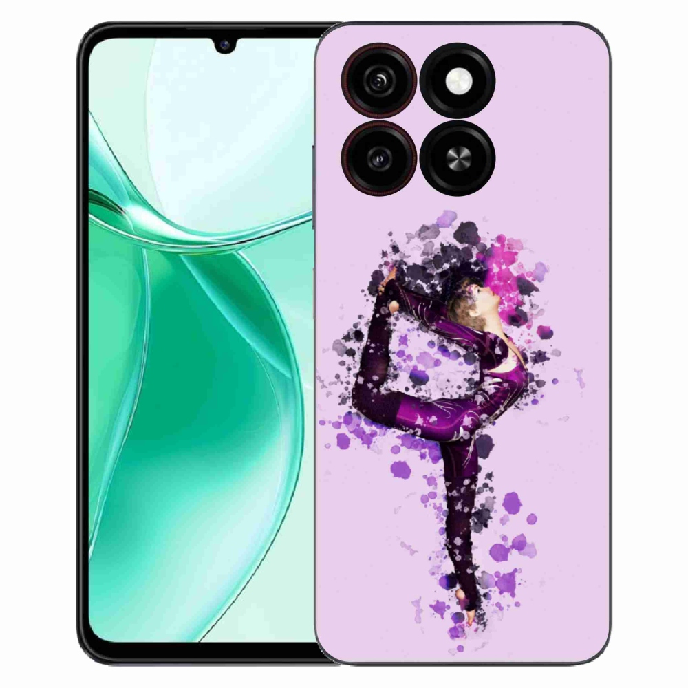 Gelový kryt mmCase na ZTE Blade A35 - baletka