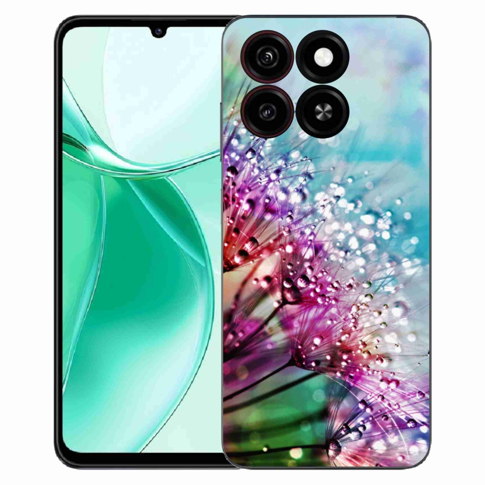 Gelový kryt mmCase na ZTE Blade A35 - barevné květy