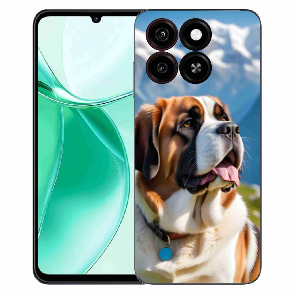 Gelový kryt mmCase na ZTE Blade A35 - bernardýn