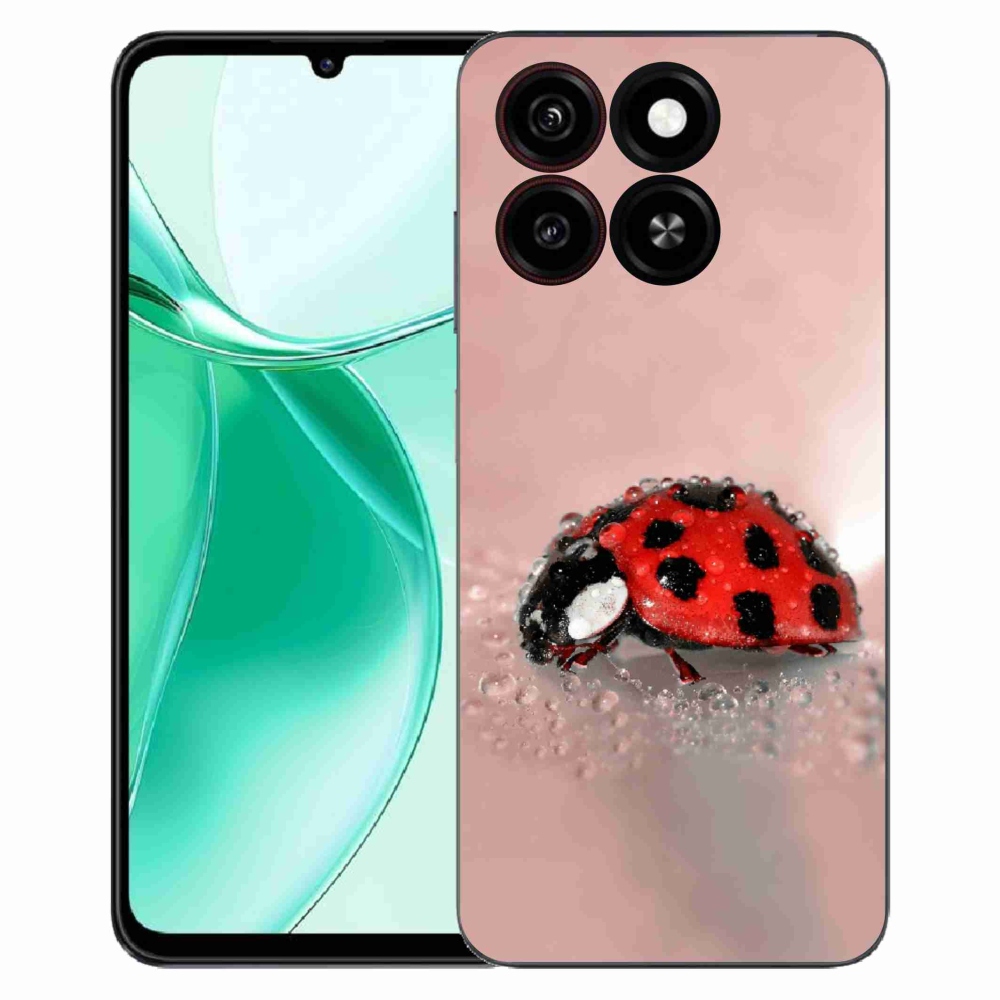 Gelový kryt mmCase na ZTE Blade A35 - beruška