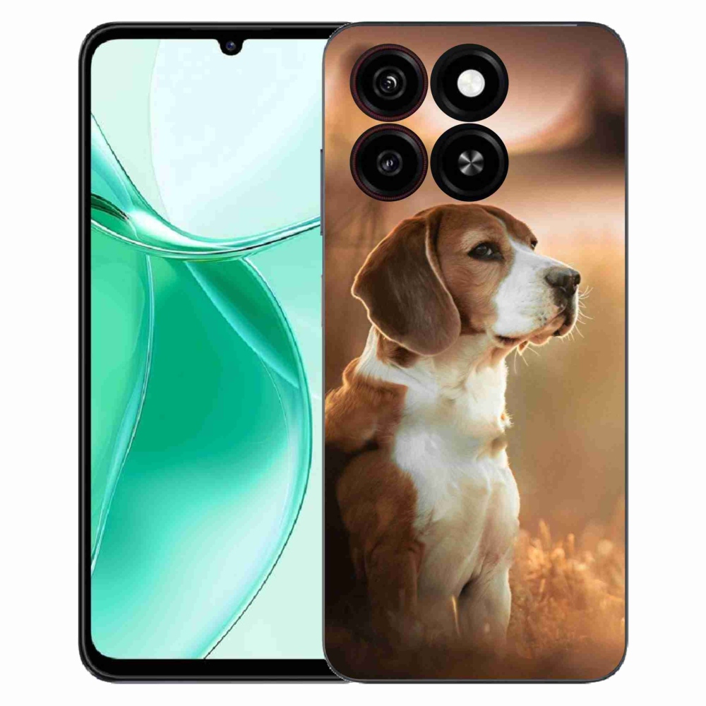 Gelový kryt mmCase na ZTE Blade A35 - bígl