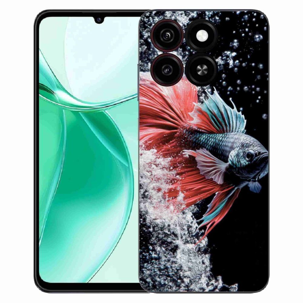 Gelový kryt mmCase na ZTE Blade A35 - bojovnice pestrá