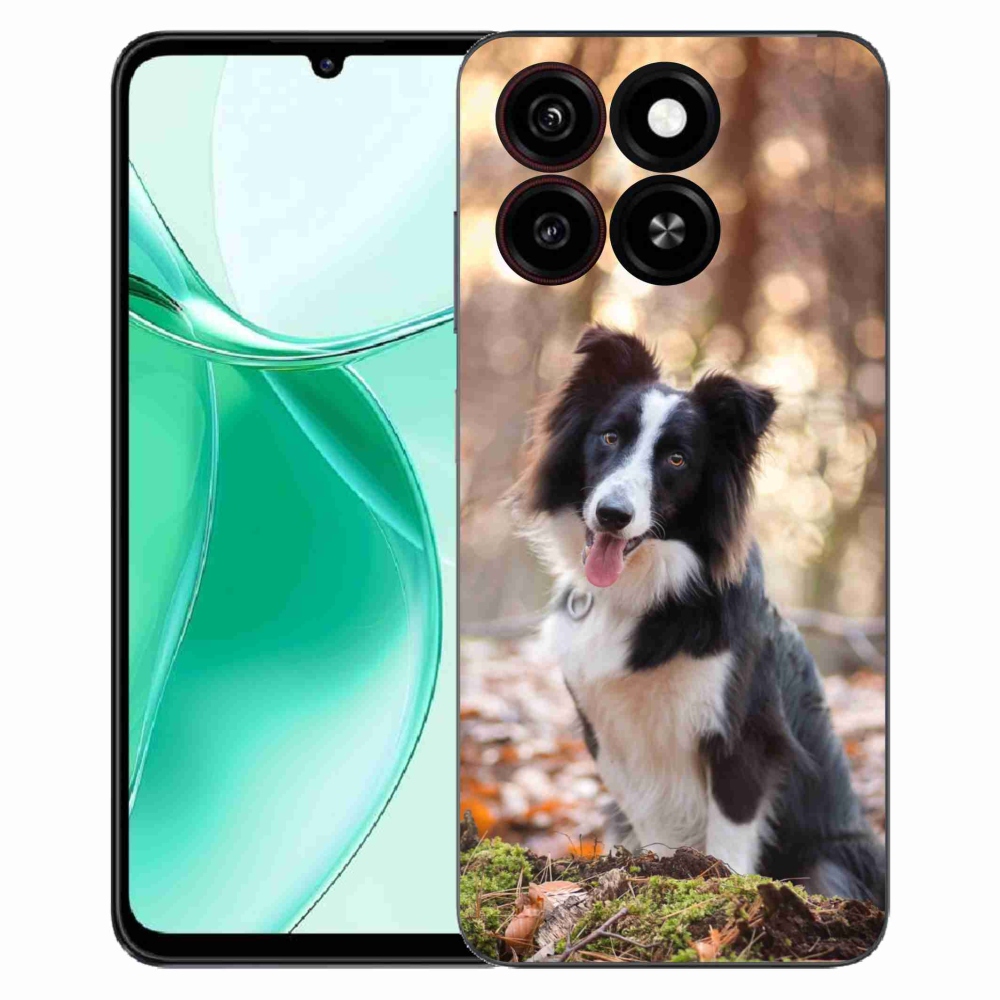 Gelový kryt mmCase na ZTE Blade A35 - border kolie 1