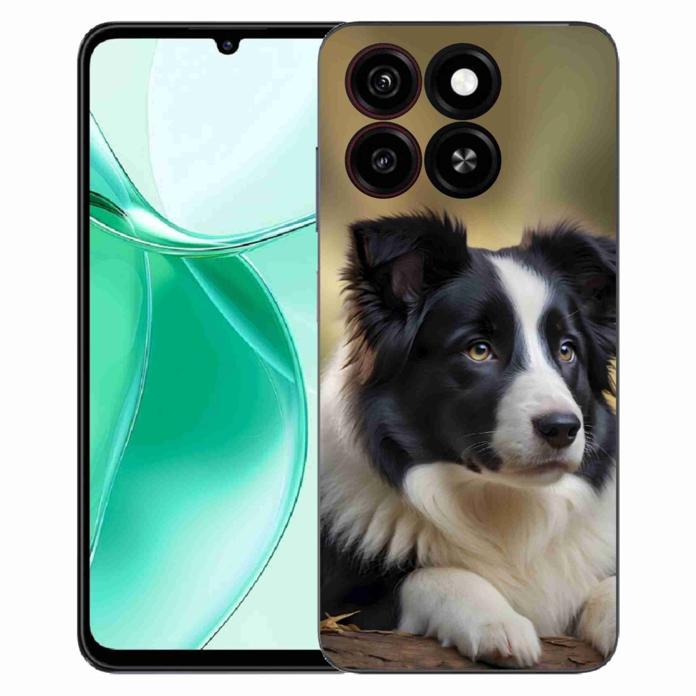 Gelový kryt mmCase na ZTE Blade A35 - border kolie 2