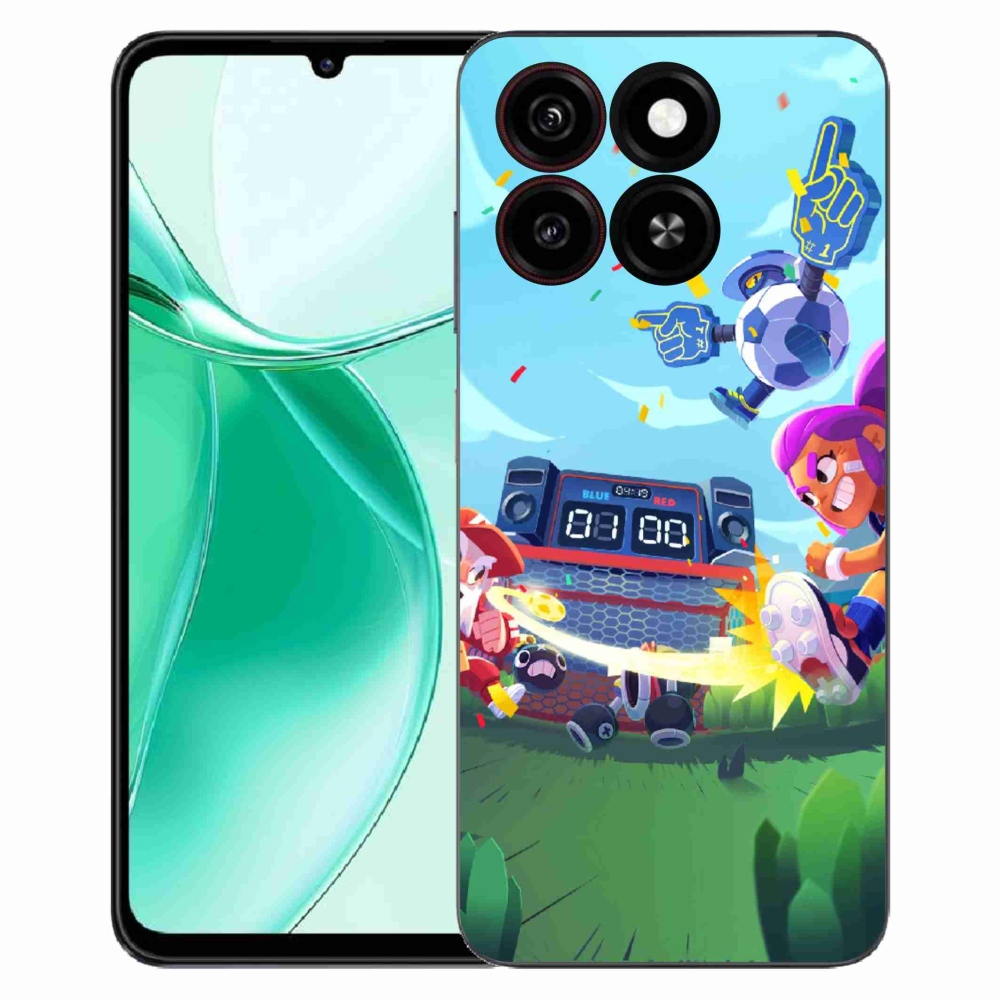 Gelový kryt mmCase na ZTE Blade A35 - brawl stars 1