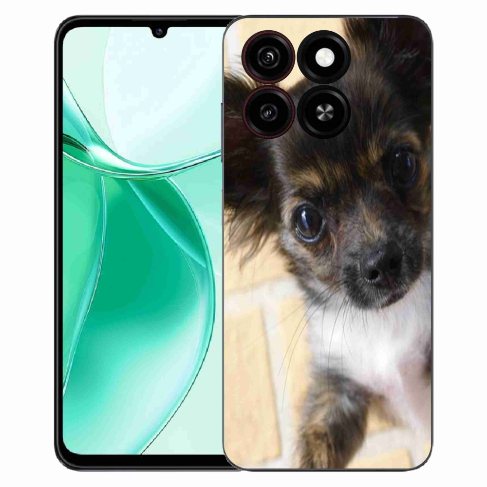 Gelový kryt mmCase na ZTE Blade A35 - čivava 2